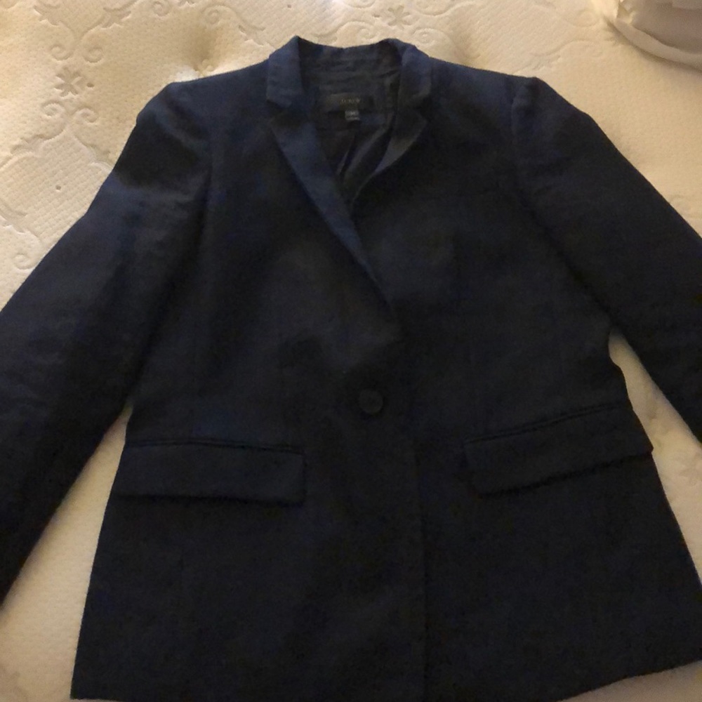 JCrew Linen Blazer